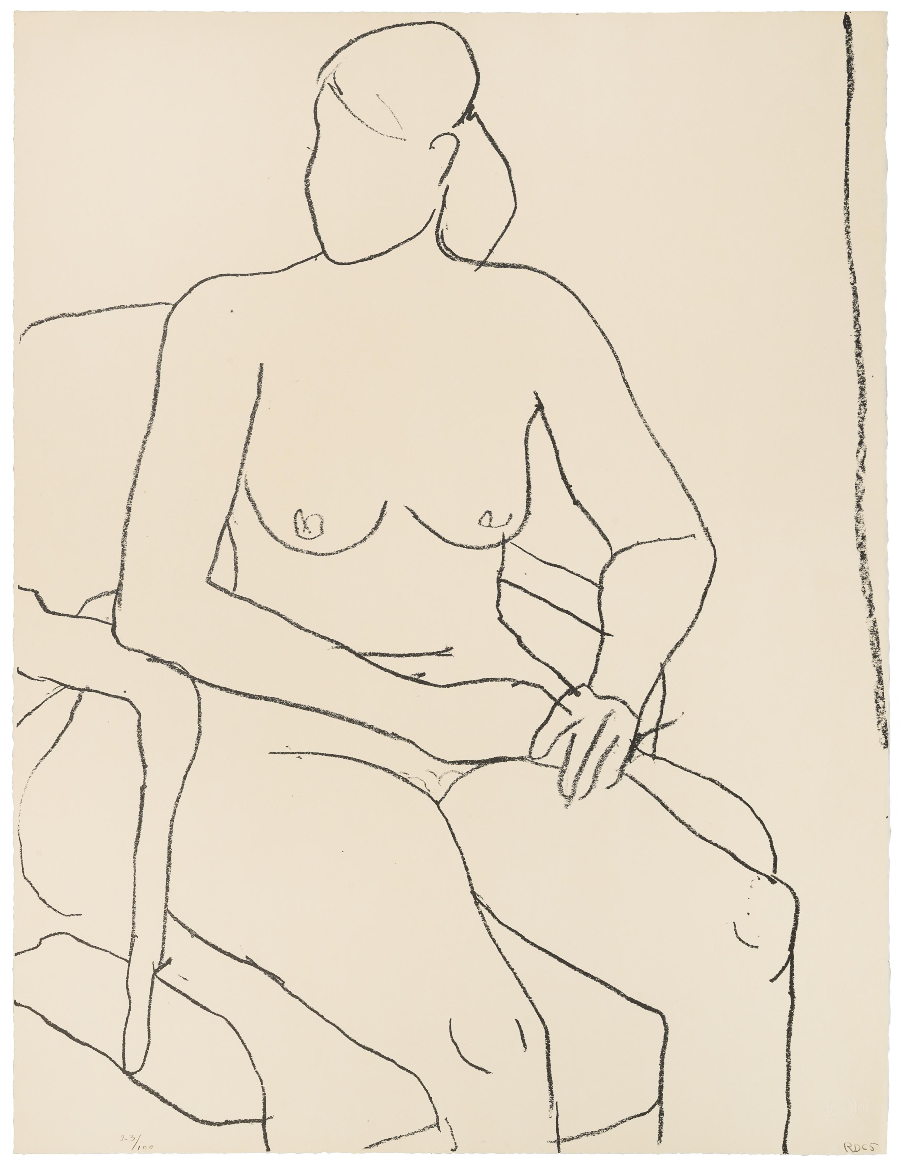 Seated Nude (from the Seated Woman series)