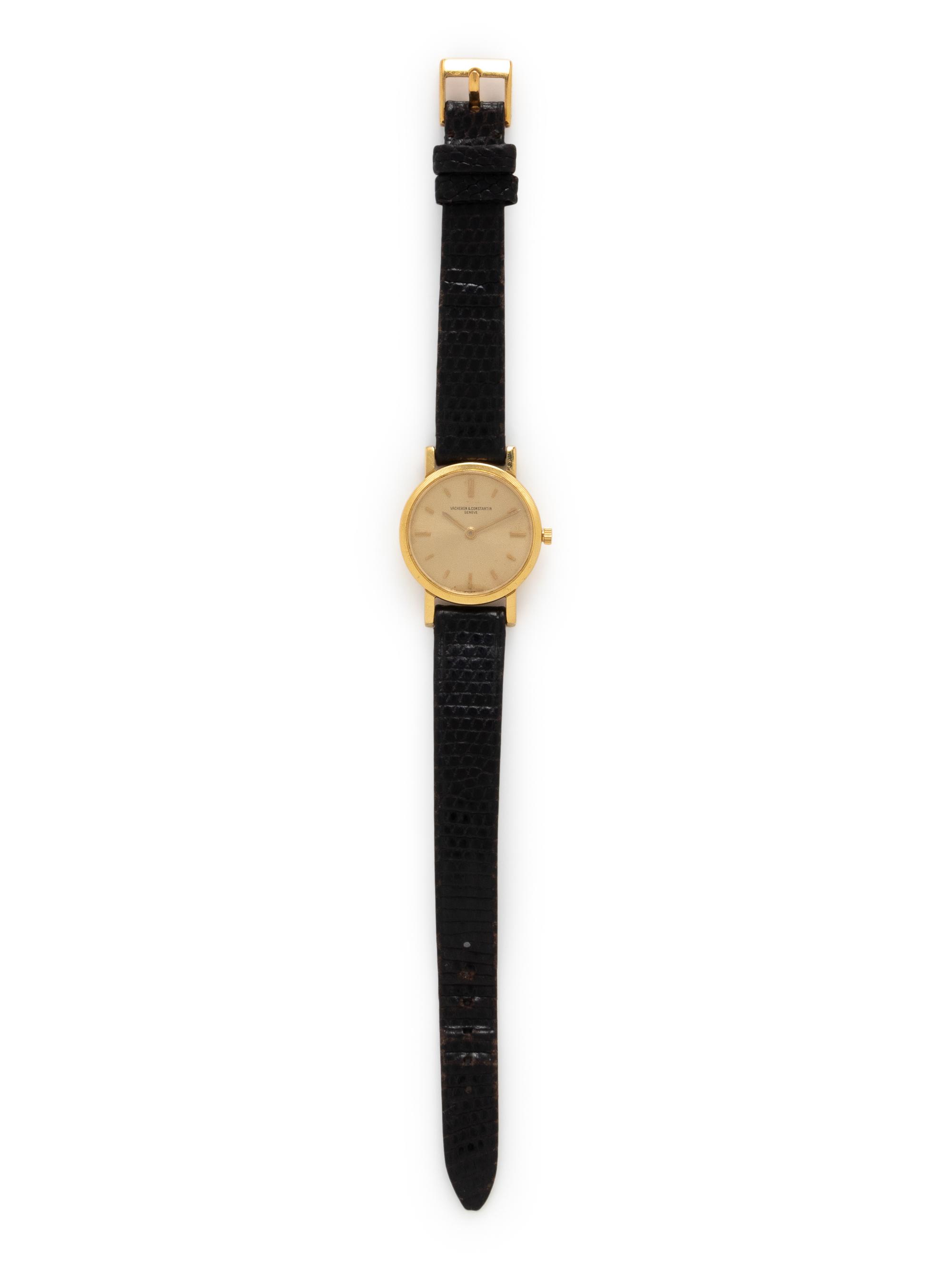 VACHERON & CONSTANTIN, REF. 6439 VINTAGE 18K YELLOW GOLD WATCH