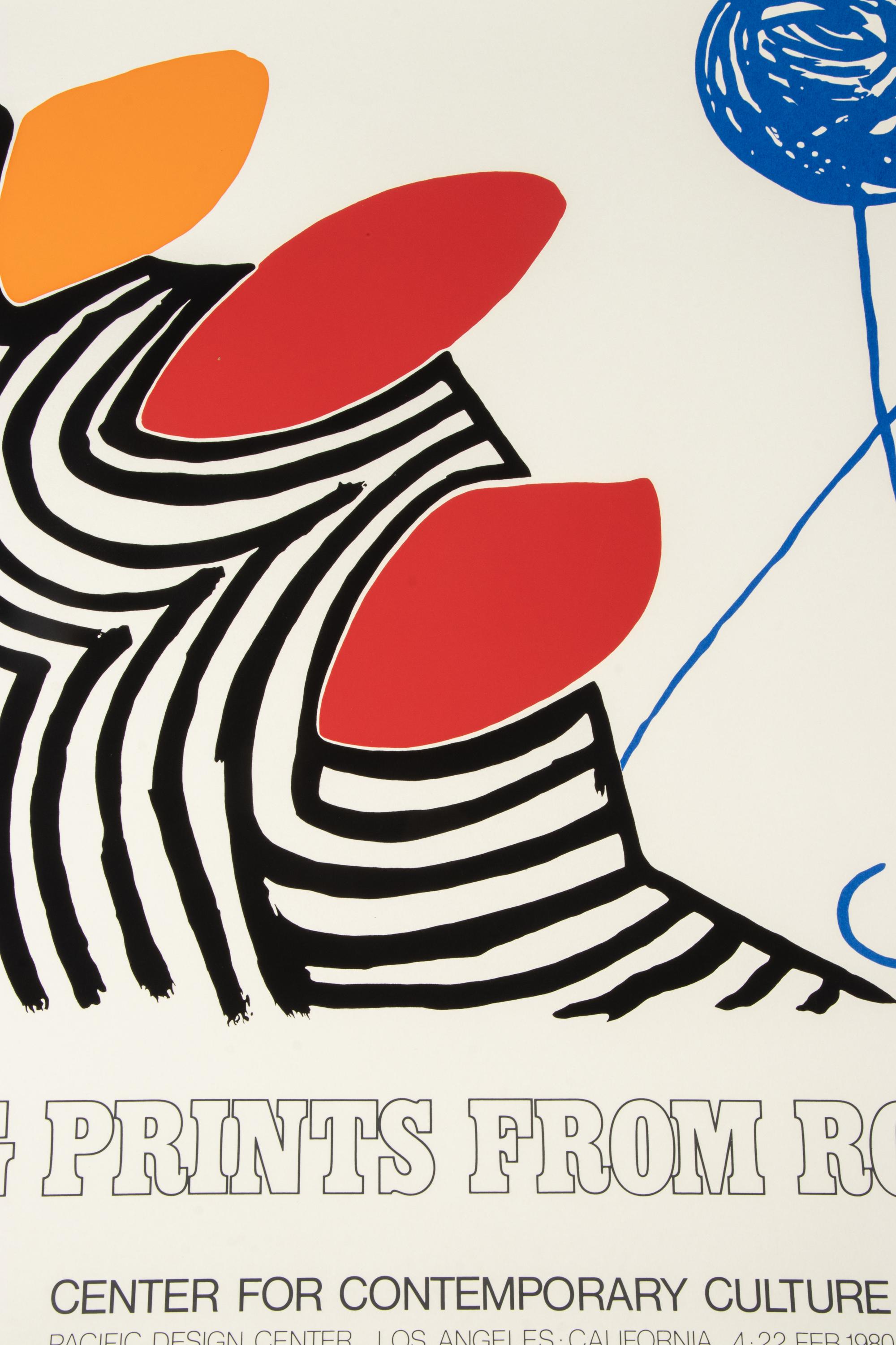A pair of posters ( Big Prints from Rome and Stabiles )