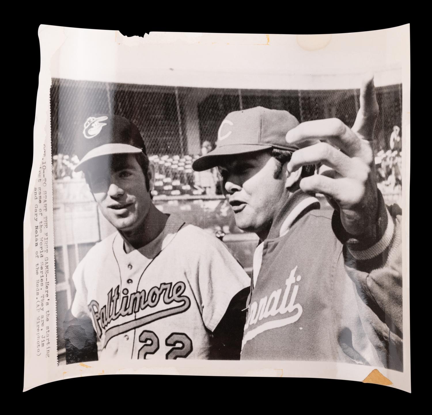 A Group of Over 60 Original Baltimore Orioles 1960s Type One News Photographs (Including Brooks Robinson and Frank Robinson),