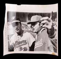 A Group of Over 60 Original Baltimore Orioles 1960s Type One News Photographs (Including Brooks Robinson and Frank Robinson),