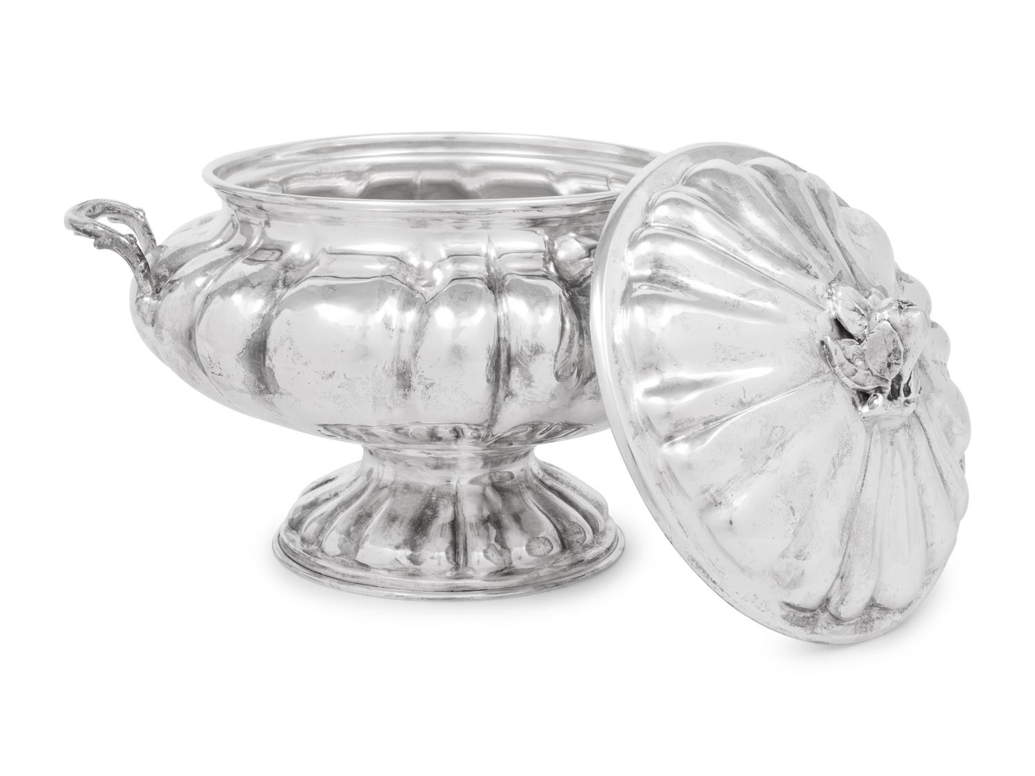 A Continental Silver Tureen