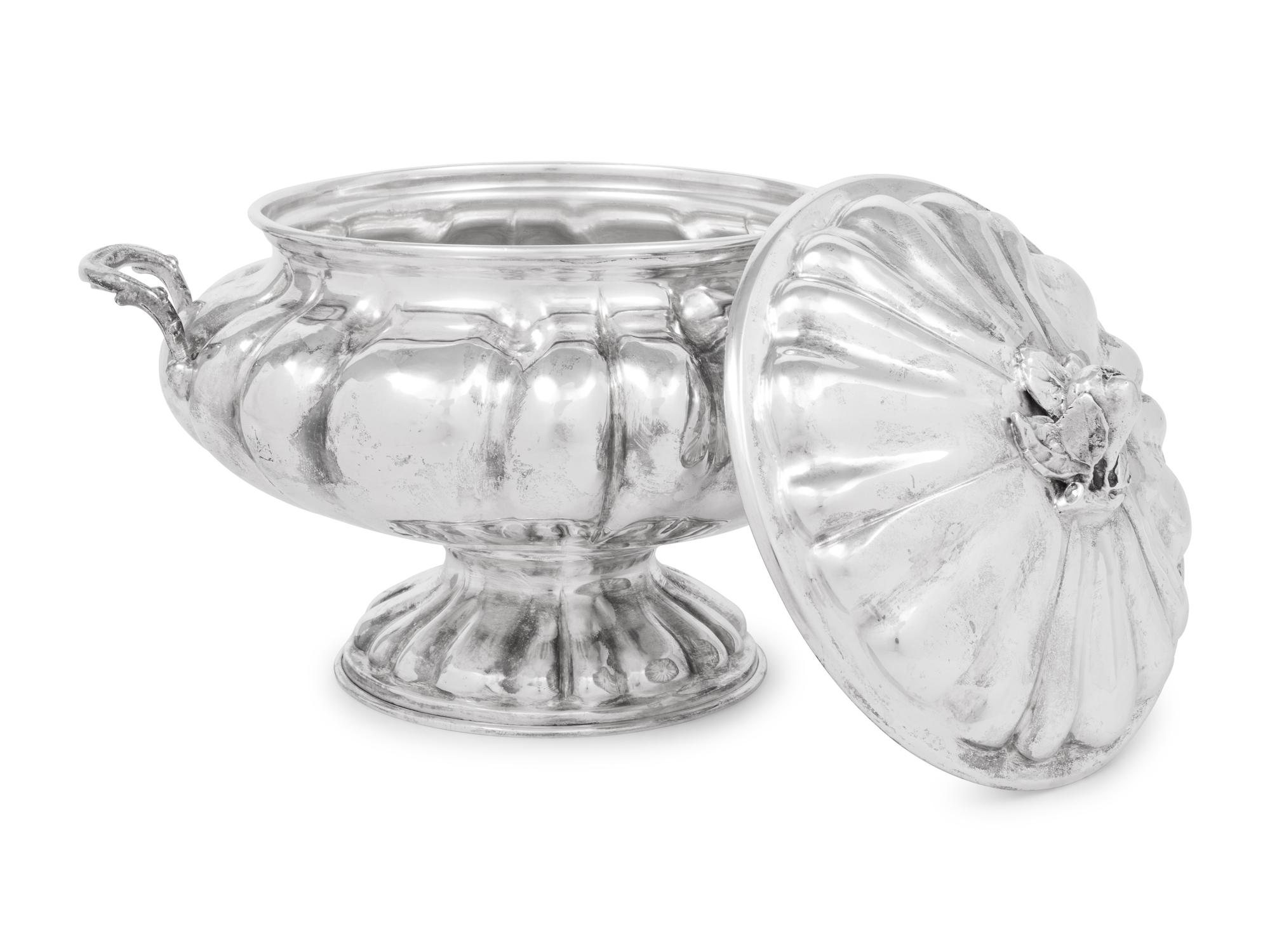 A Continental Silver Tureen