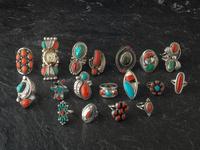 Navajo and Zuni Rings