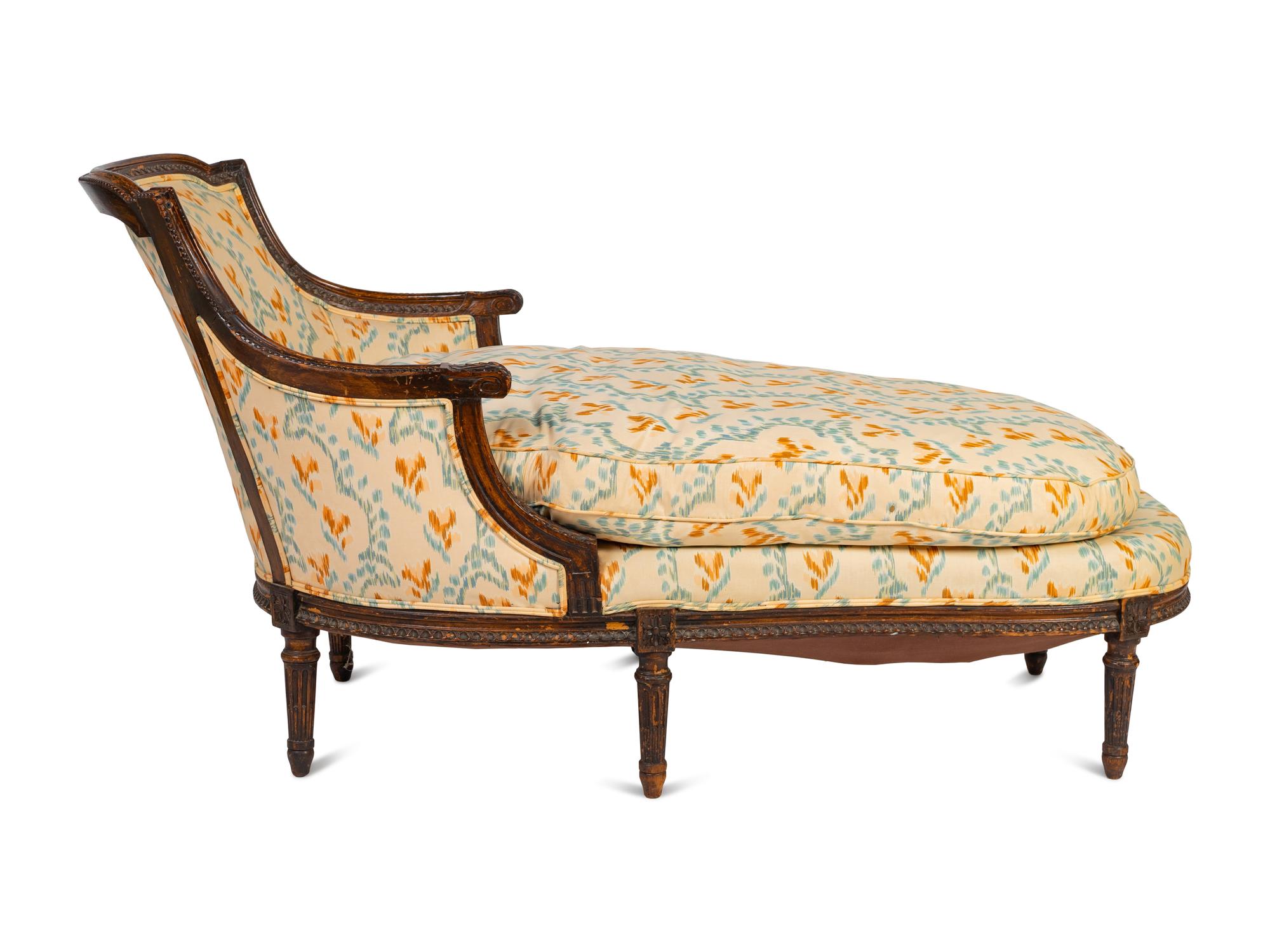 A Louis XVI Style Chaise Longue