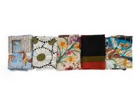 Five Designer Silk Scarves: Two Hermès, Gucci, Bottega Veneta, Pierre Cardin