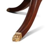 A George III Style Mahogany Double-Pedestal Dining Table