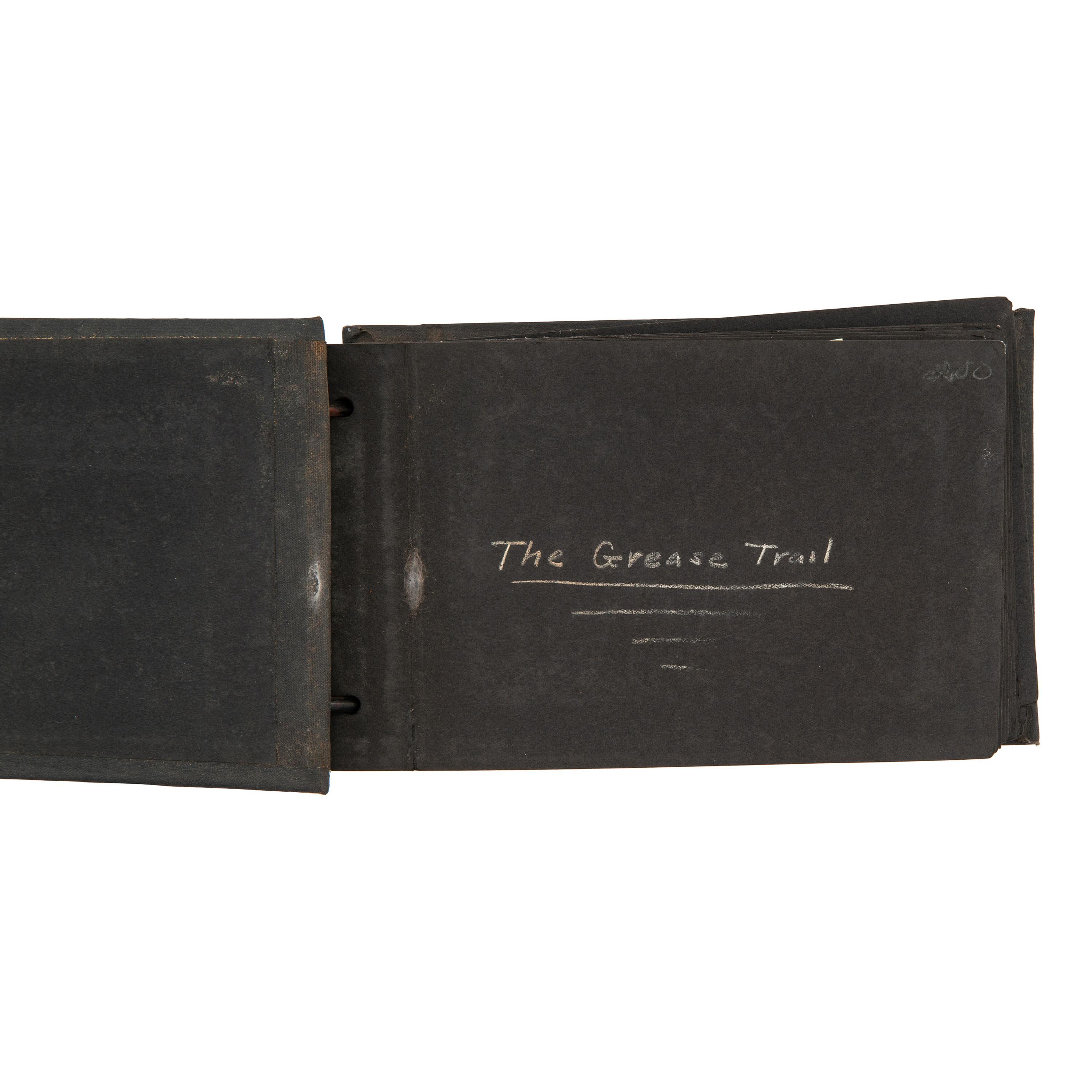 [AMERICANA]. Photograph album of oil geology. N.p., 1917-1919.