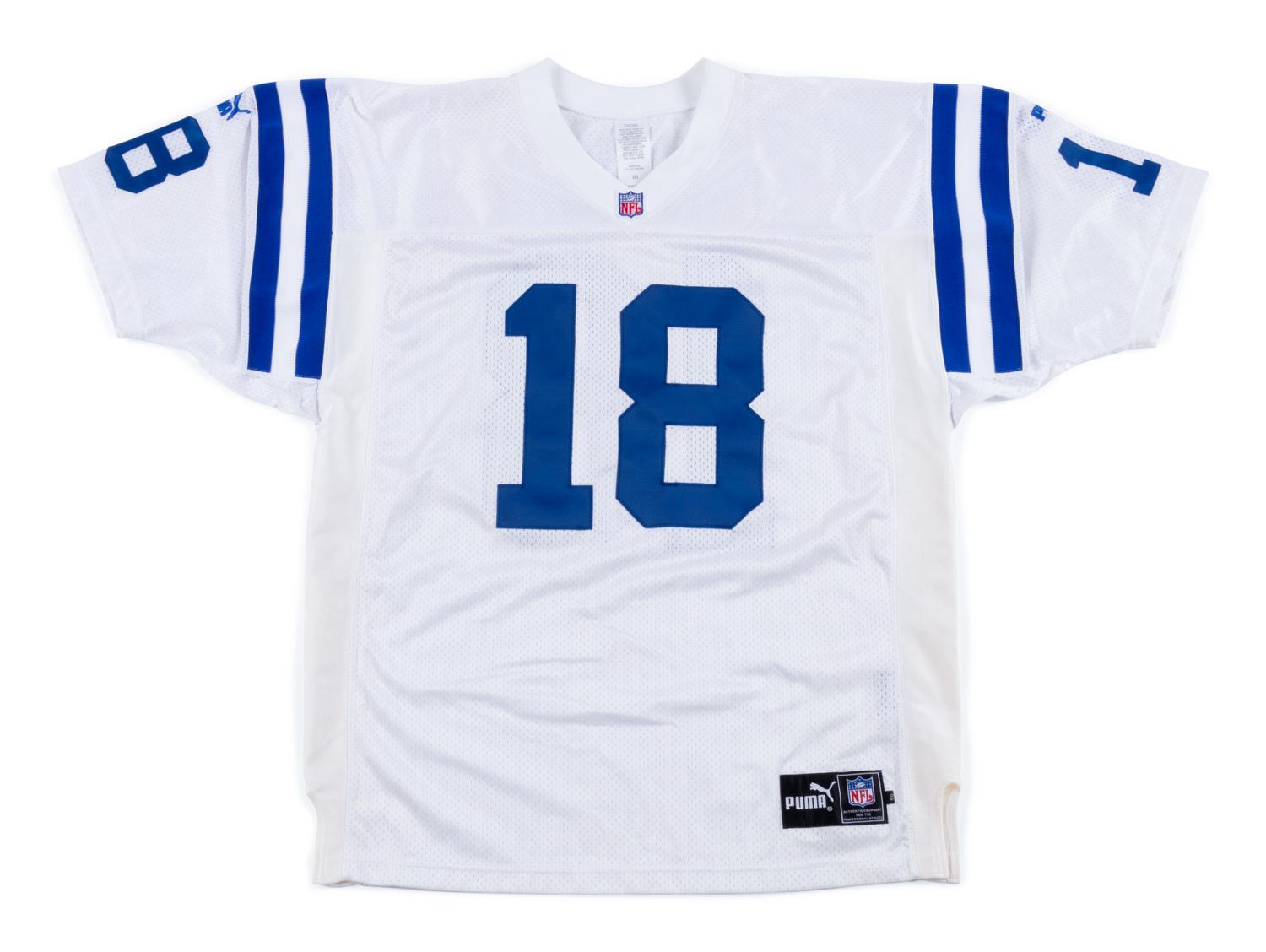 A Peyton Manning Signed Indianapolis Colts Jersey (Puma),