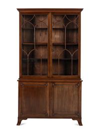A George III Mahogany Bookcase