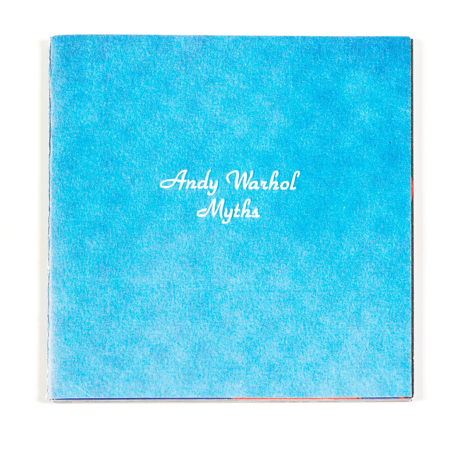 After Andy Warhol, (American, 1928-1987), Myths, 1981 (set of ten announcement cards with cover and contents card)