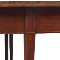 A Federal Inlaid Mahogany Dining Table