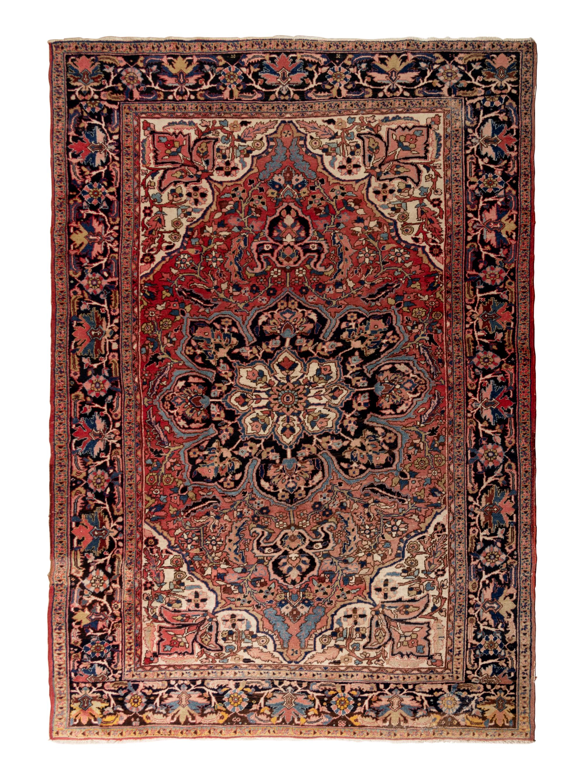 A Heriz Wool Rug