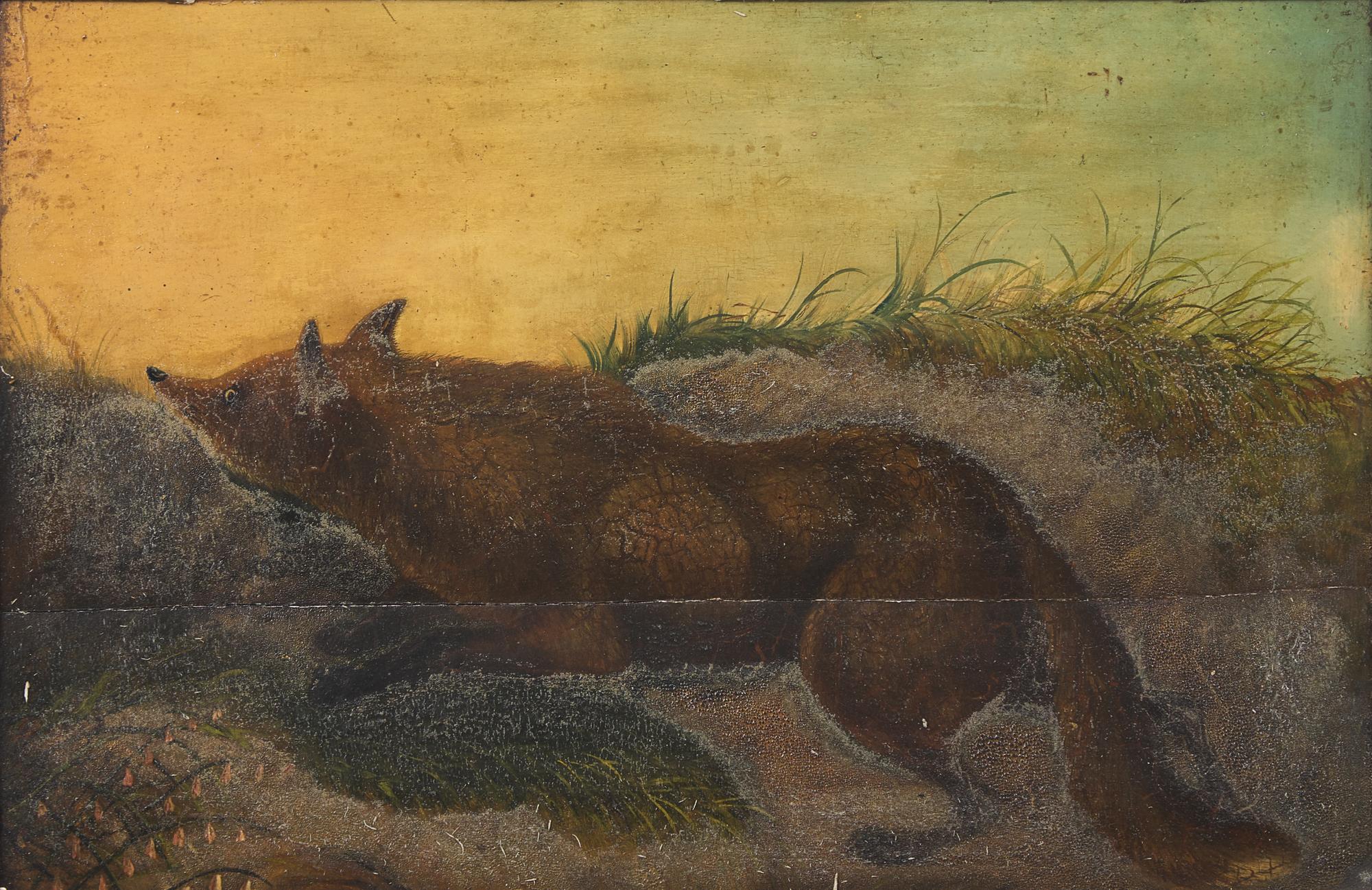 American School 19th Century, Running Fox