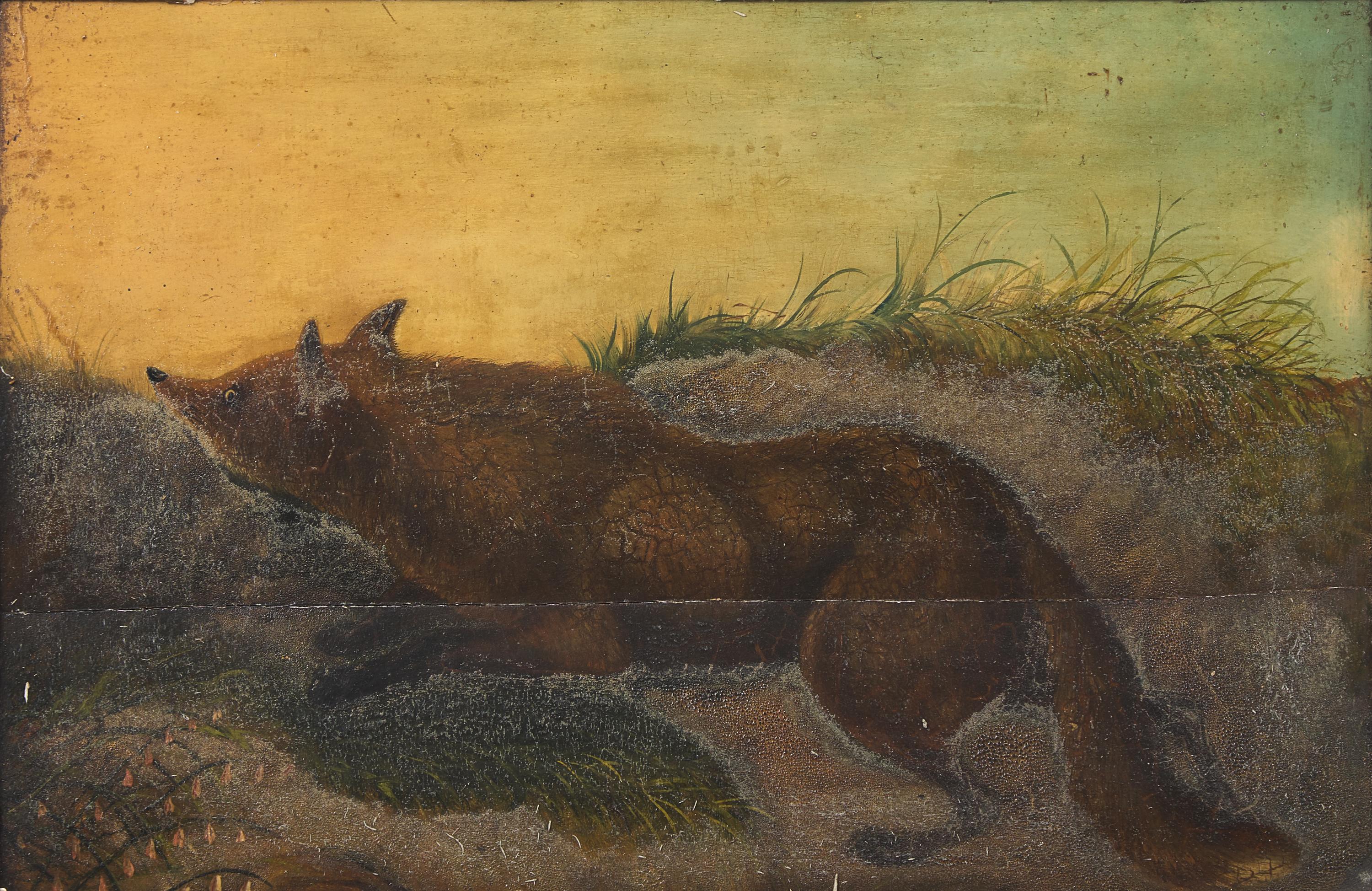 American School 19th Century, Running Fox
