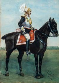 Mounted Catalonian Guard , 1898