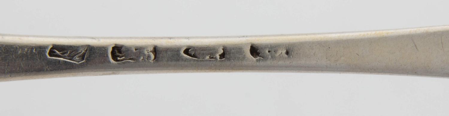 A Group of Three George III Silver Berry Spoons