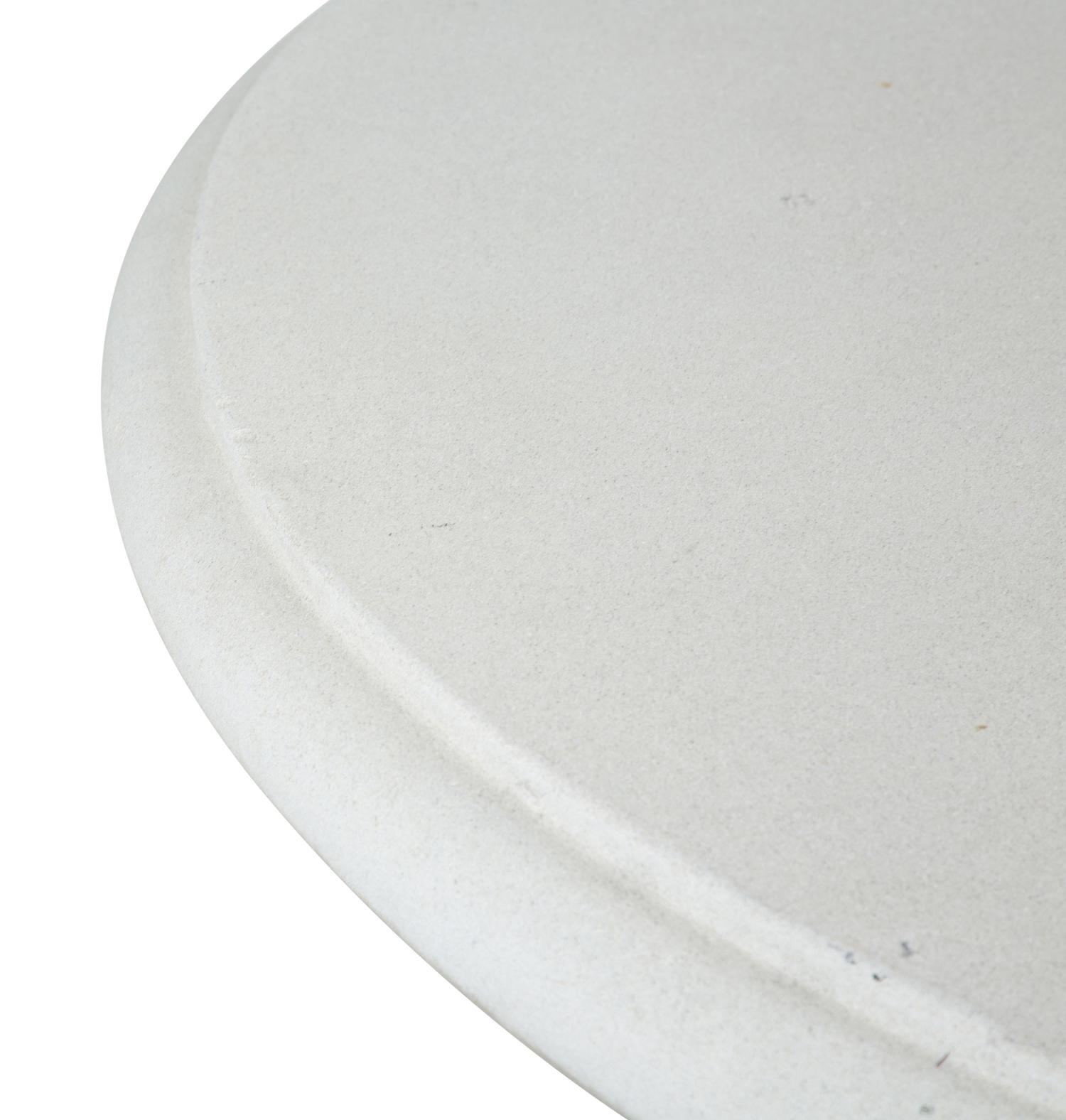 A Neoclassical Style Cast Stone Outdoor Dining Table — 20TH CETNURY
