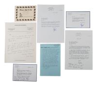 WILKINSON, Bud (1916-1994). Archive with Presidential correspondence incl. NIXON & BUSH.