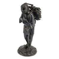 A Japanese Bronze Figure
