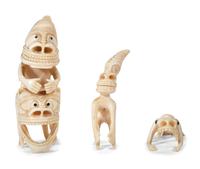 Greenlandic Inuit Carved Tupilaks