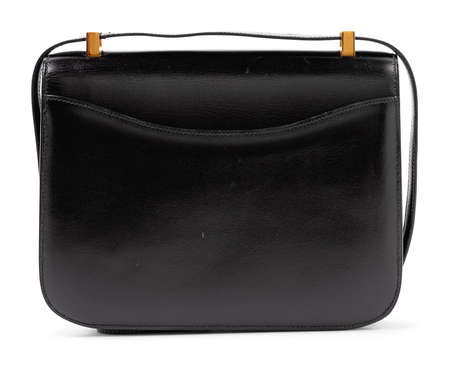 Hermes 23 cm Black Constance