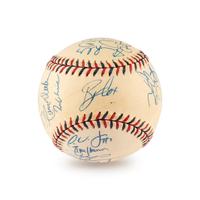 A 2000 All-Star Game National League Team Signed Autograph Baseball (Beckett Authentication Services)