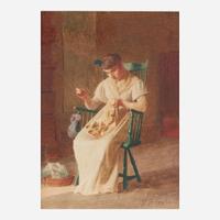 Thomas Anshutz (American, 1851–1912) Woman in Windsor Chair