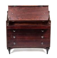 A Model SC284 Rosewood Dresser, Claudio Salocchi for Sormani Height 36 1/2 x width 37 x depth 18 1/2 inches.