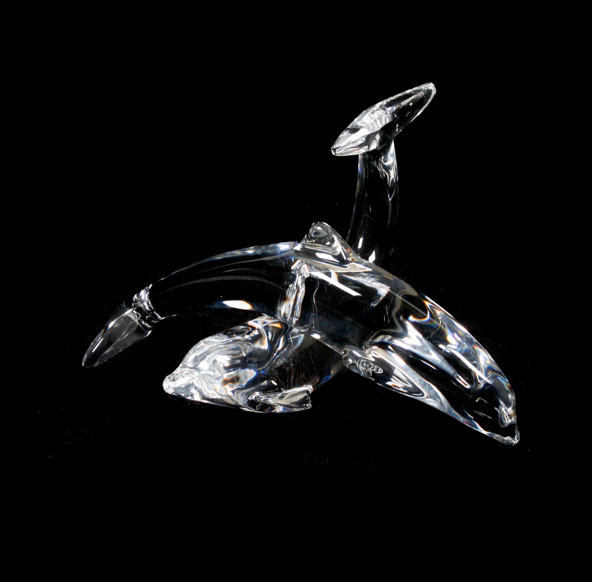 A Group of Twelve Baccarat Glass Animals