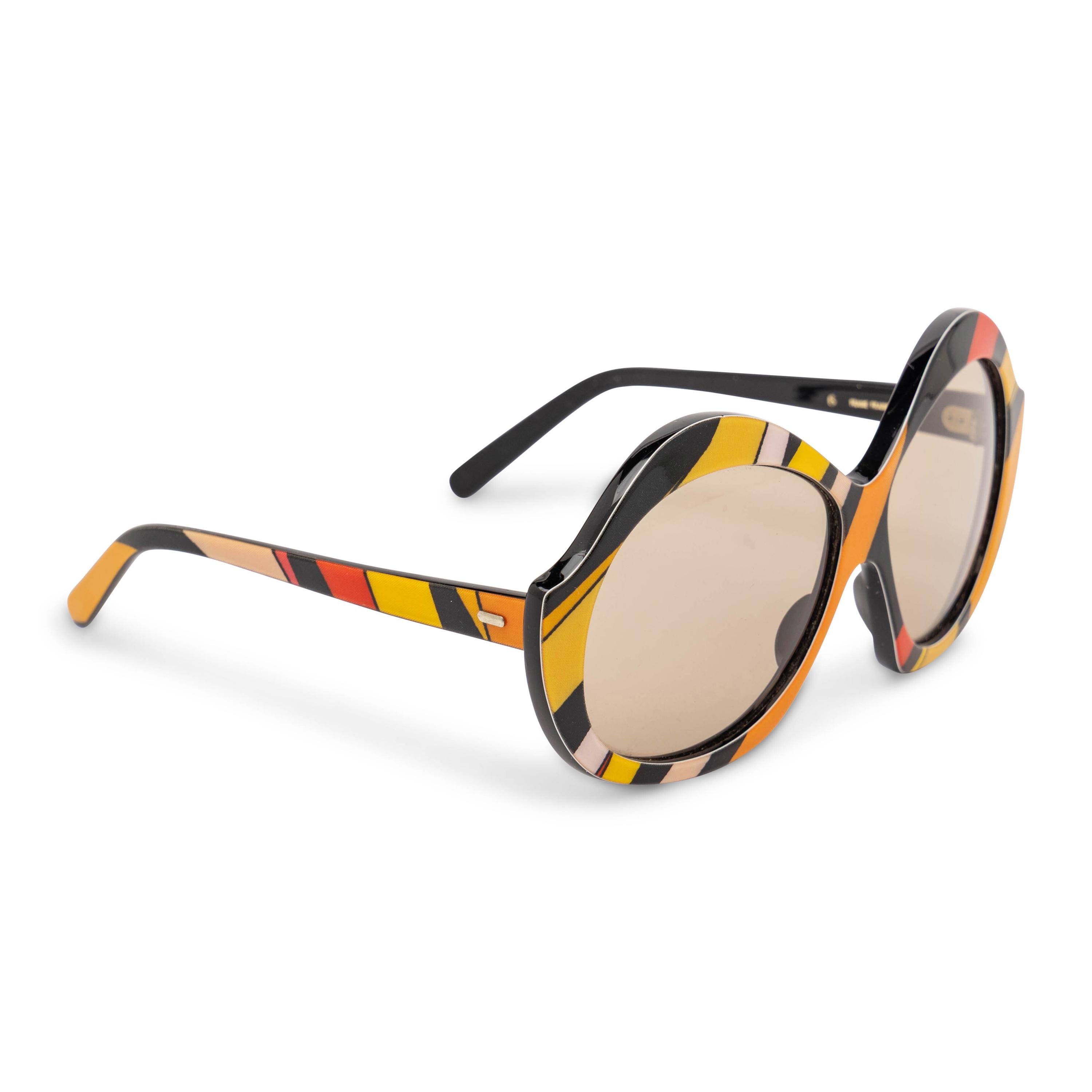 Emilio Pucci, Pucci-Print Sunglasses, 1960's