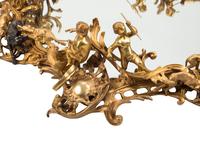 A Louis XV Style Gilt and Patinated Bronze Surtout de Table