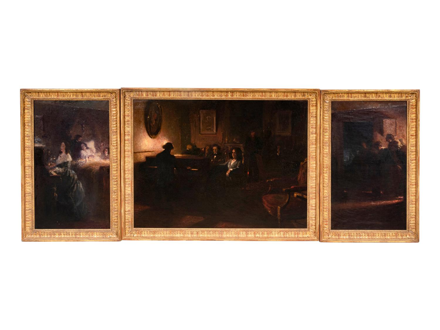 Chopin Triptych, c. 1905