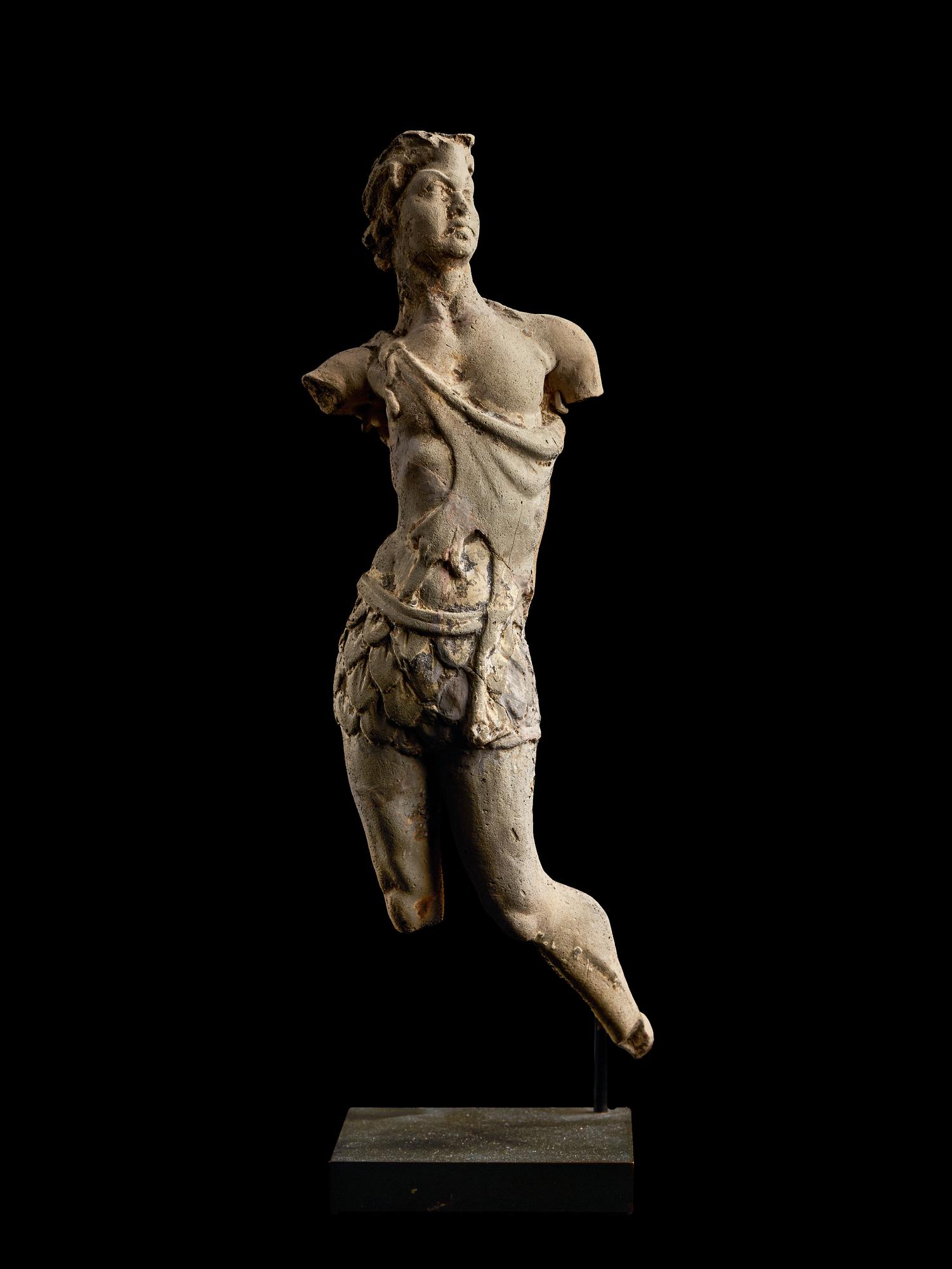 A Hellenistic Terracotta Satyr
