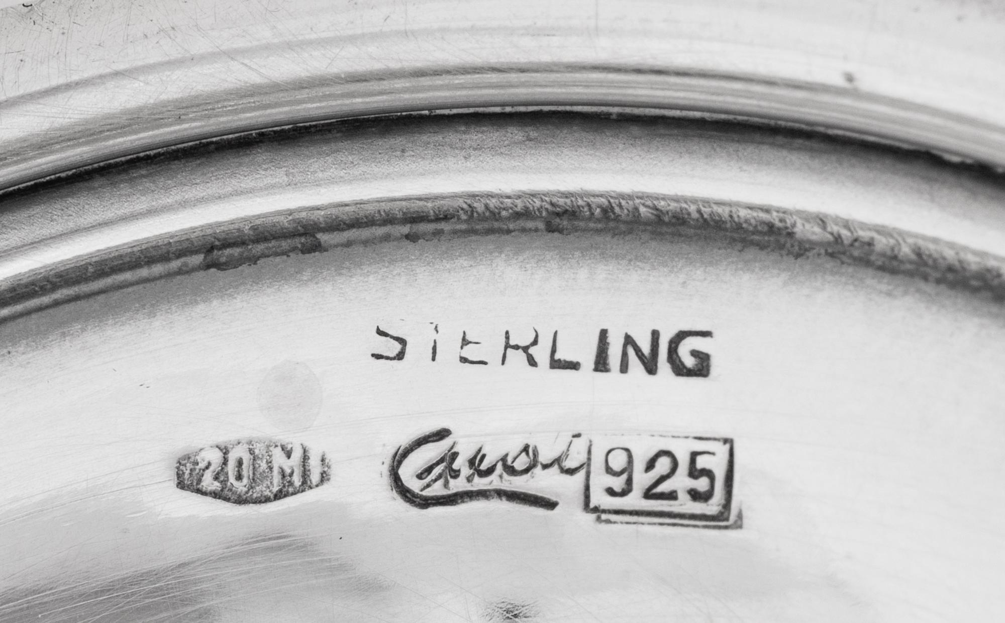 Two Continental Silver Table Articles