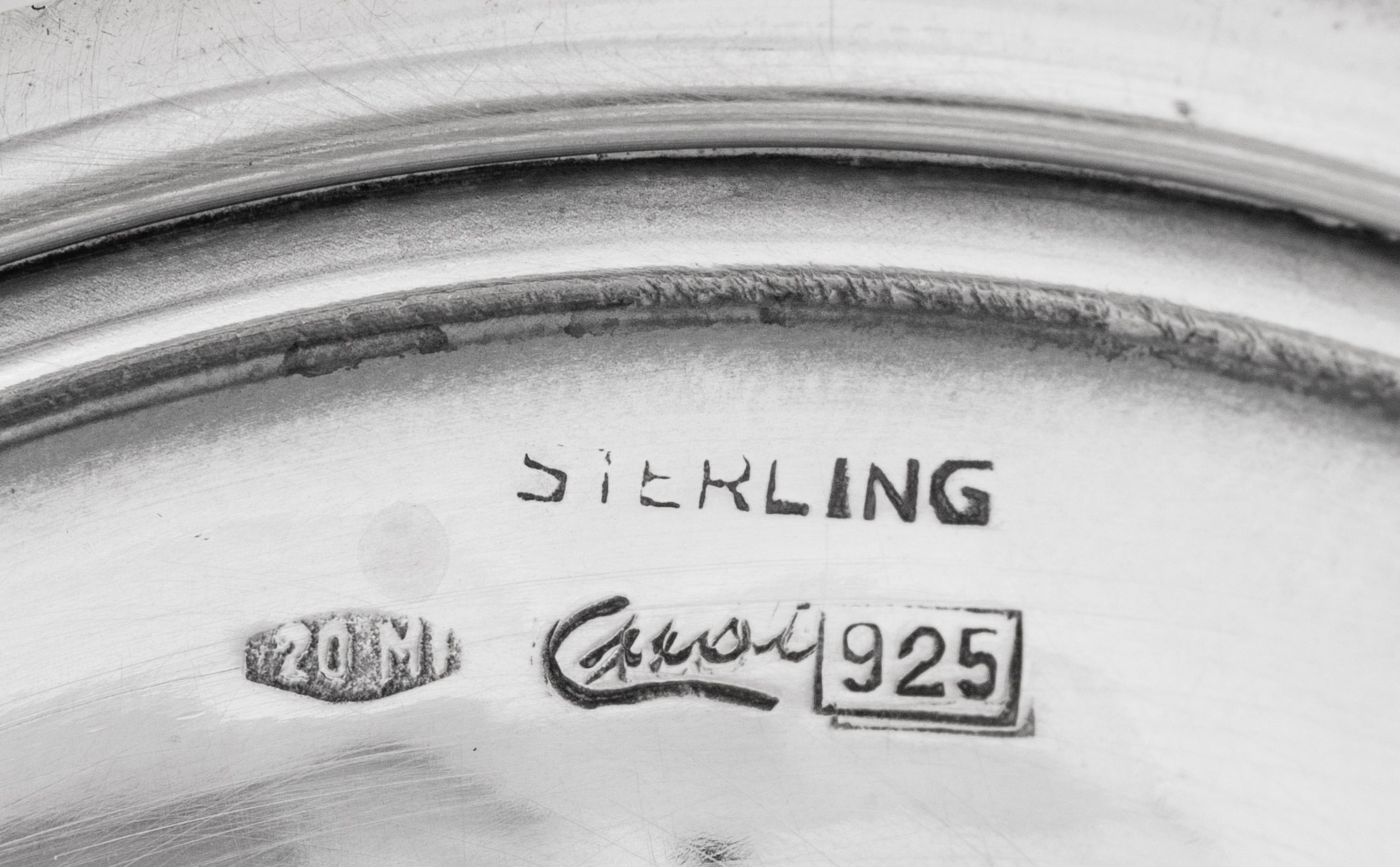 Two Continental Silver Table Articles