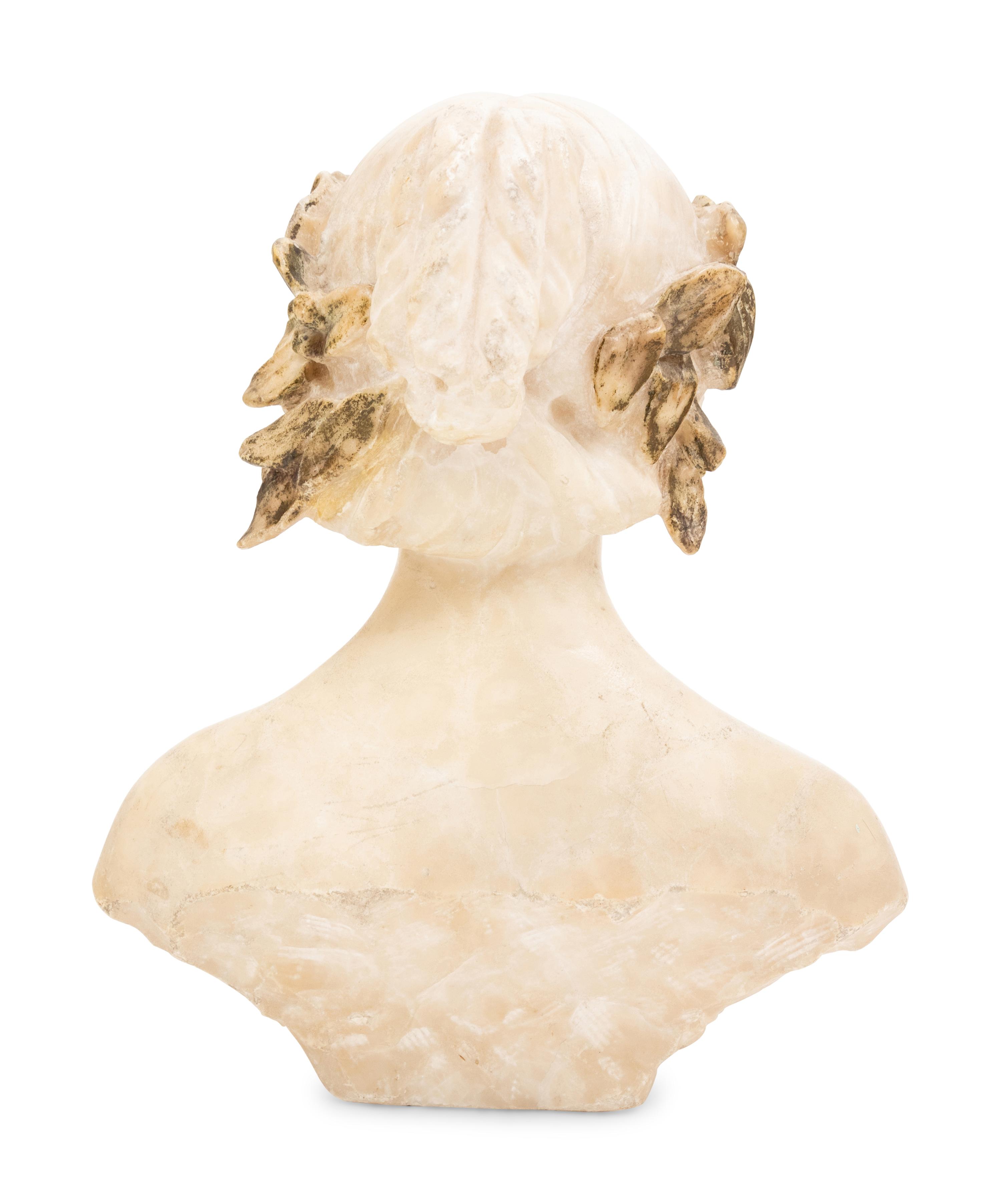 An Italian Alabaster Bust