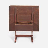 A William and Mary red-painted hutch table late 18th/early 19th century