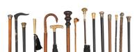 A Collection of Fifteen Victorian Walking Sticks
