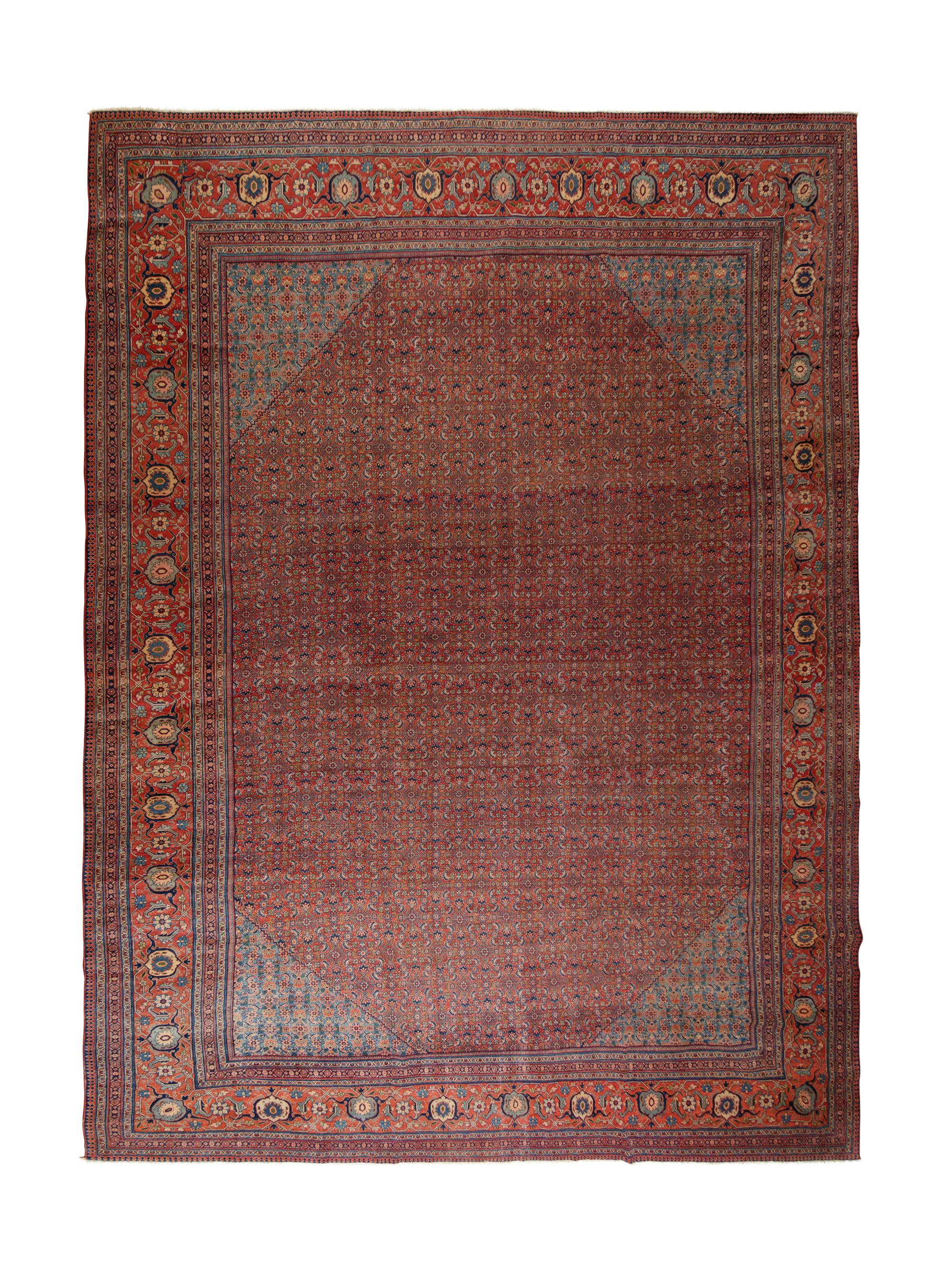 A Tabriz Wool Rug