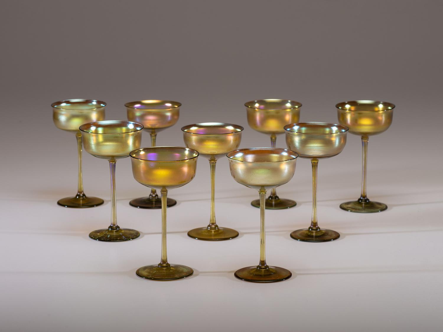 Nine Wine Glasses