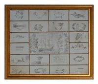 A Penmanship Teacher's Advertisement, 19th Century