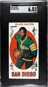 A Group of 12 SGC Graded 1969 Topps Hall of Fame and Rookie Basketball Cards