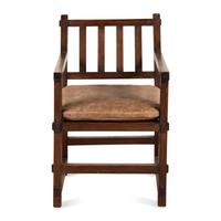An Arts and Crafts Oak Armchair