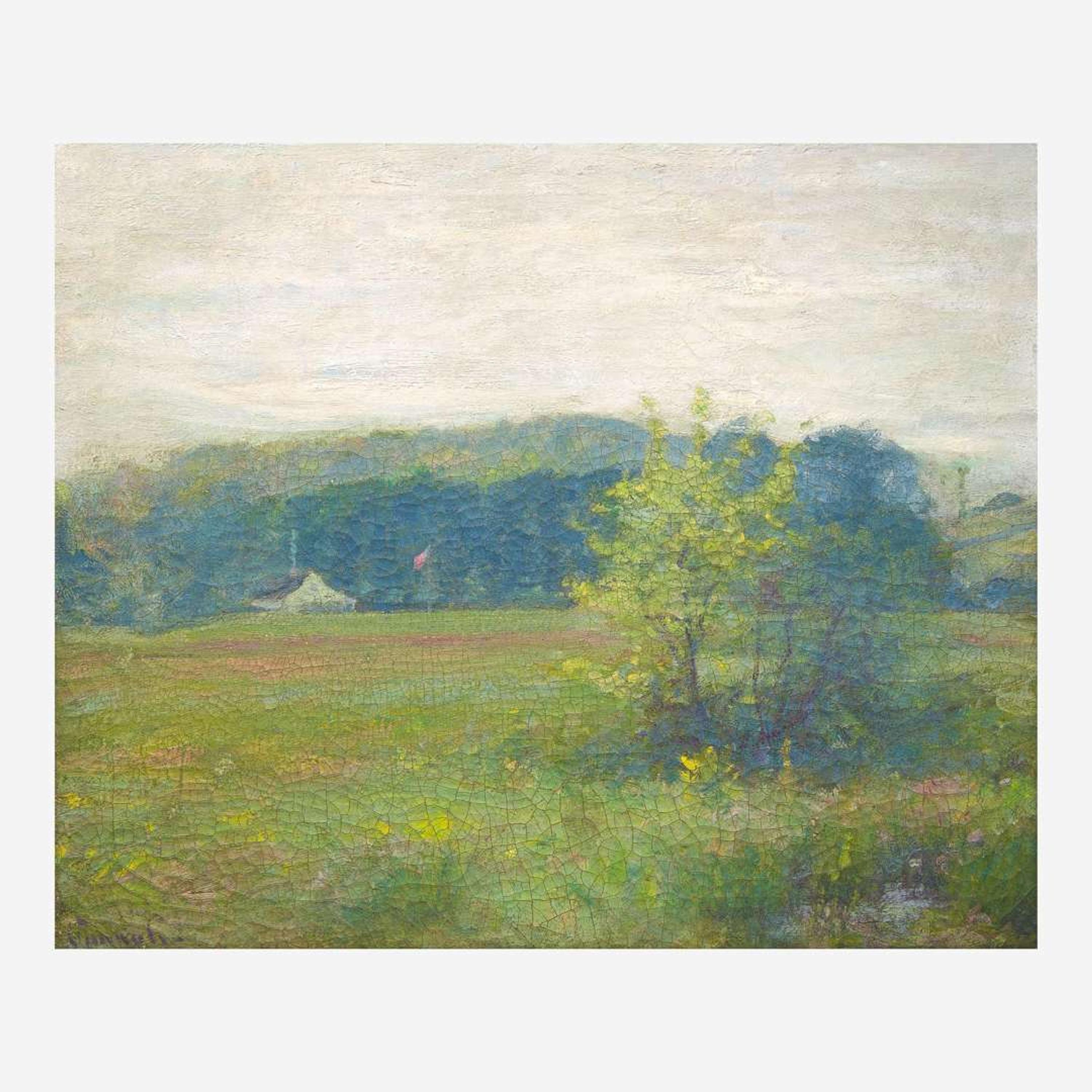 Robert Vonnoh (American, 1858-1933) Spring in the Meadow