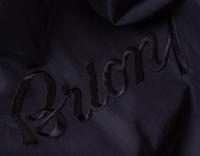 A Brioni Hot Pink Leather Double Breasted Trench Coat, Size 40/ US 6.