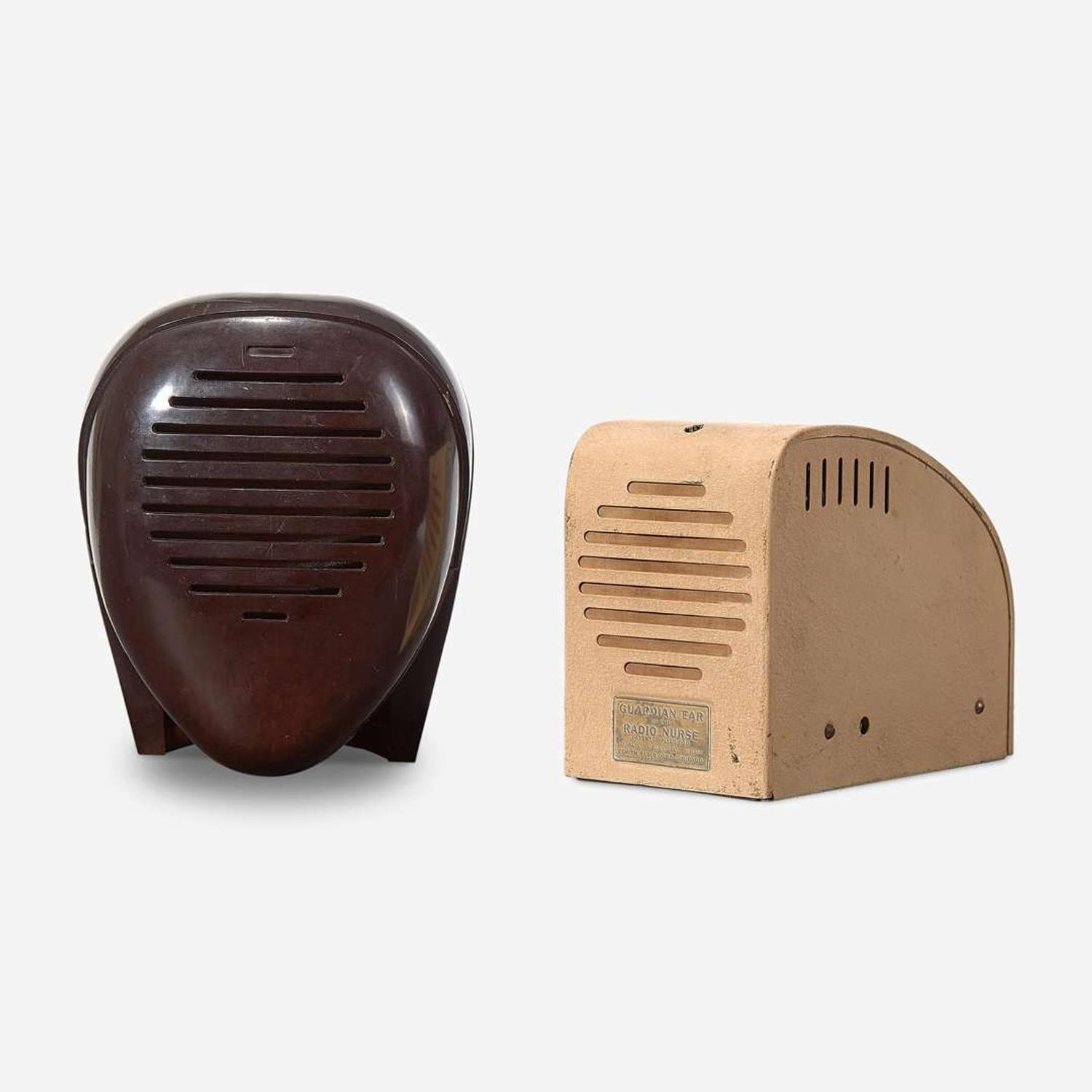 Isamu Noguchi (American, 1904-1988) Radio Nurse and Guardian Ear, Zenith Radio Corporation, USA, 1937