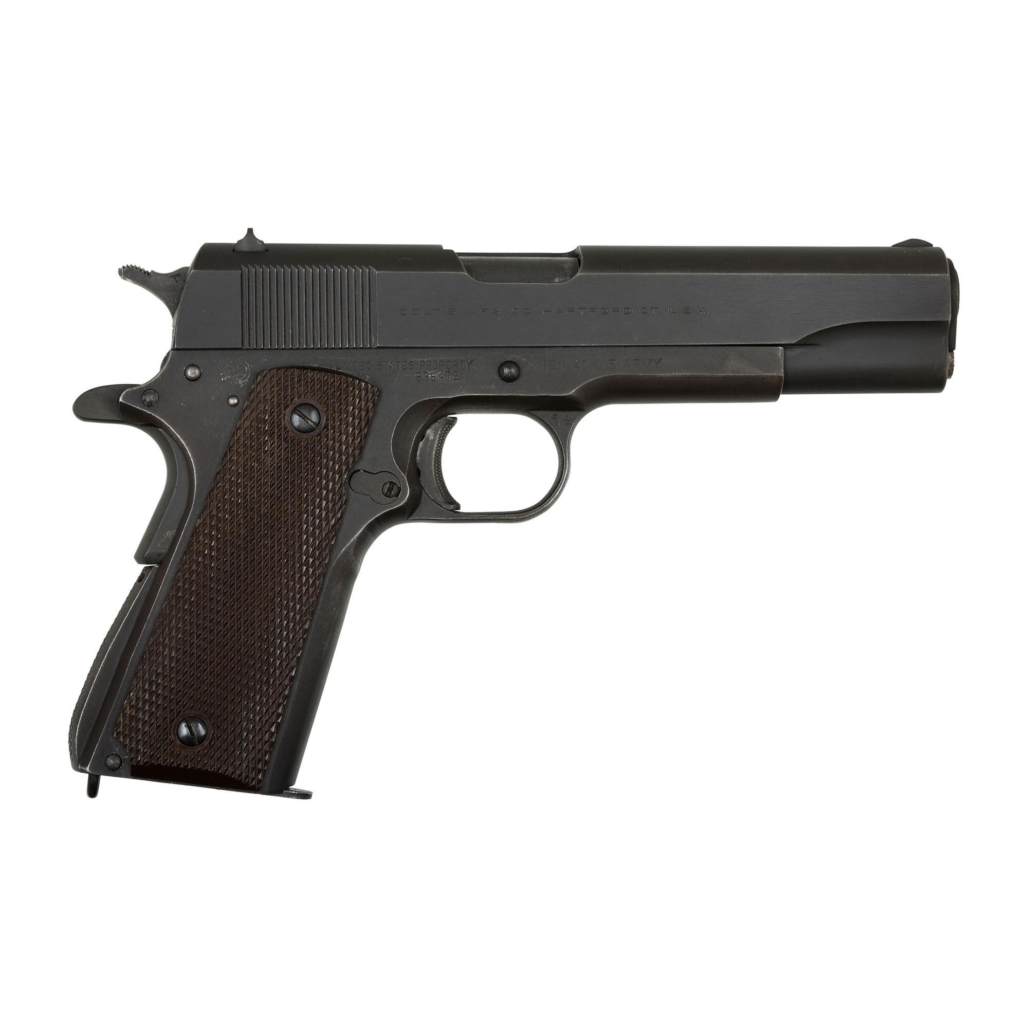 ** Composite Colt Model 1911A1 Pistol on Remington Rand Frame