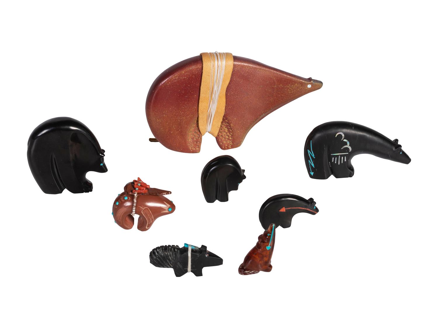 Group of Fetishes from Assorted Materials