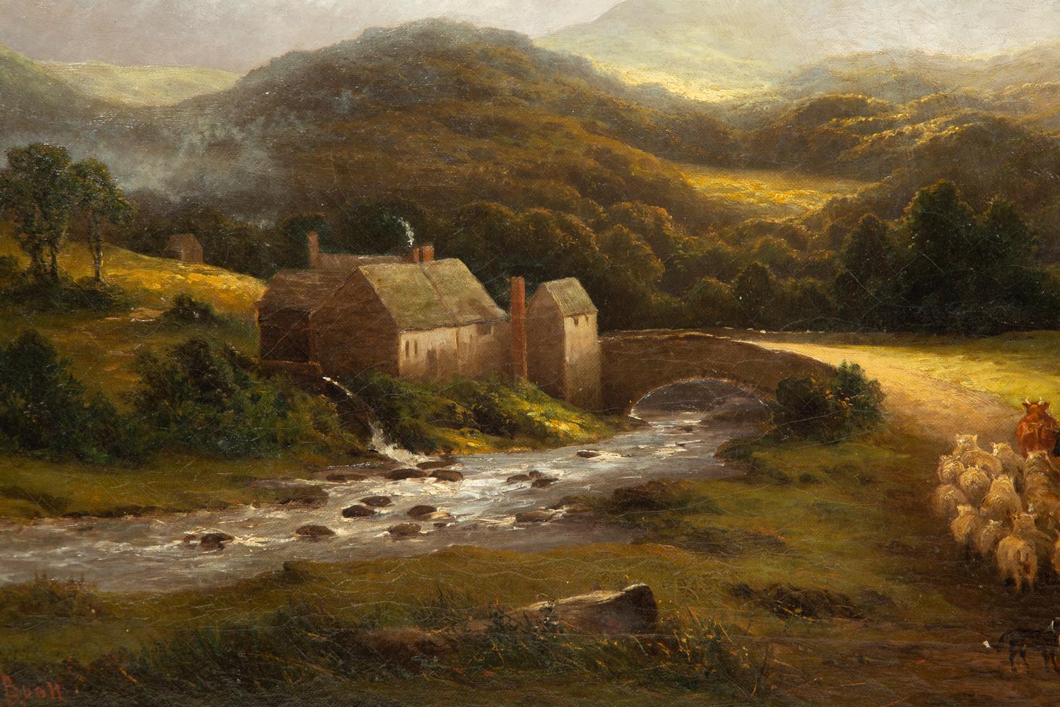 Landscape with Cottage and Shepherd, 1882